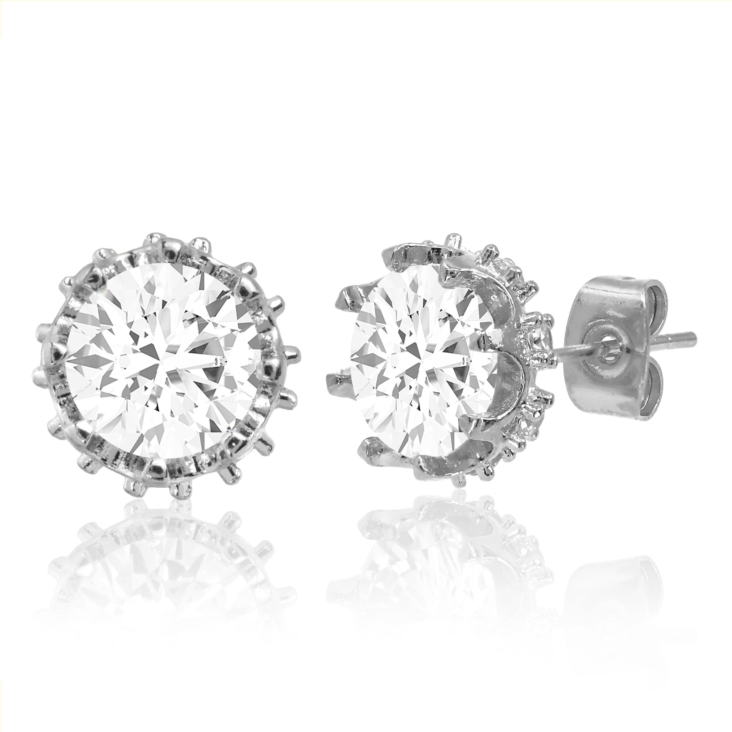 Coronet Stud Earrings