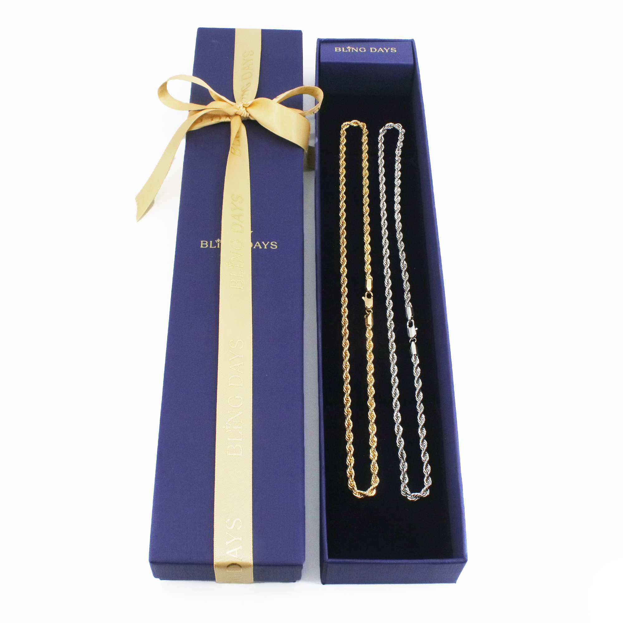 Rope Chain Necklace Set