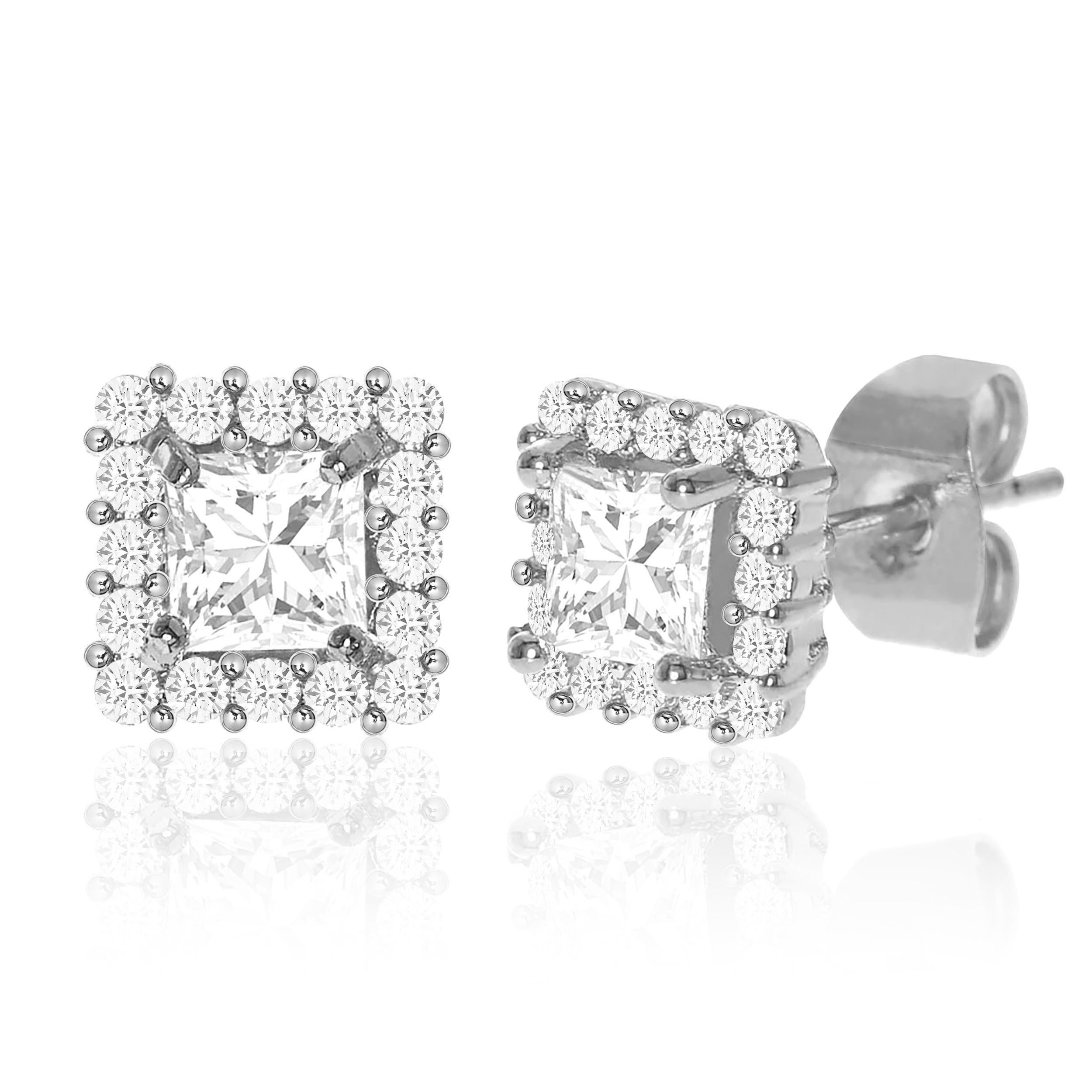 Micro Stone Stud Earrings